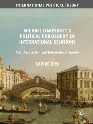 cover image of Michael Oakeshott's Political Philosophy of International Relations